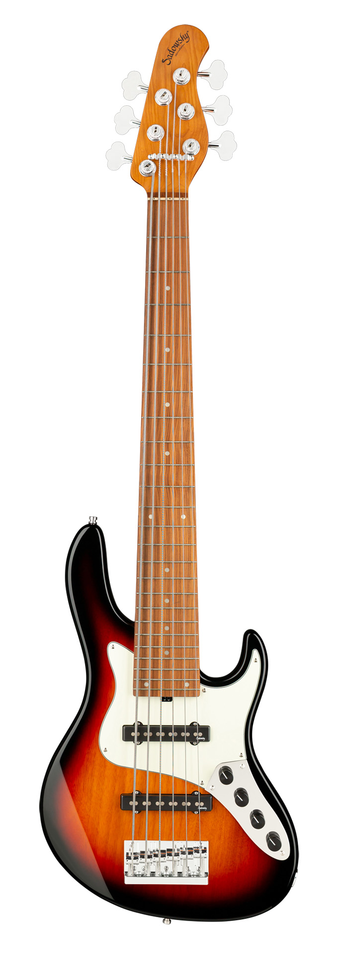 MetroExpress 24-Fret Vintage J/J Bass 6-String Tobacco Sunburst